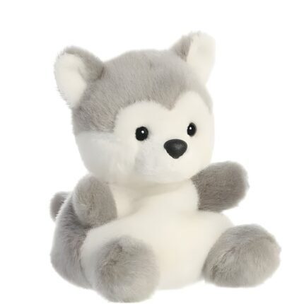Adorable Soft Husky Plush Toy  Cuddly Companion